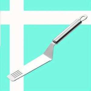 Kai Komono Silver Cake Server